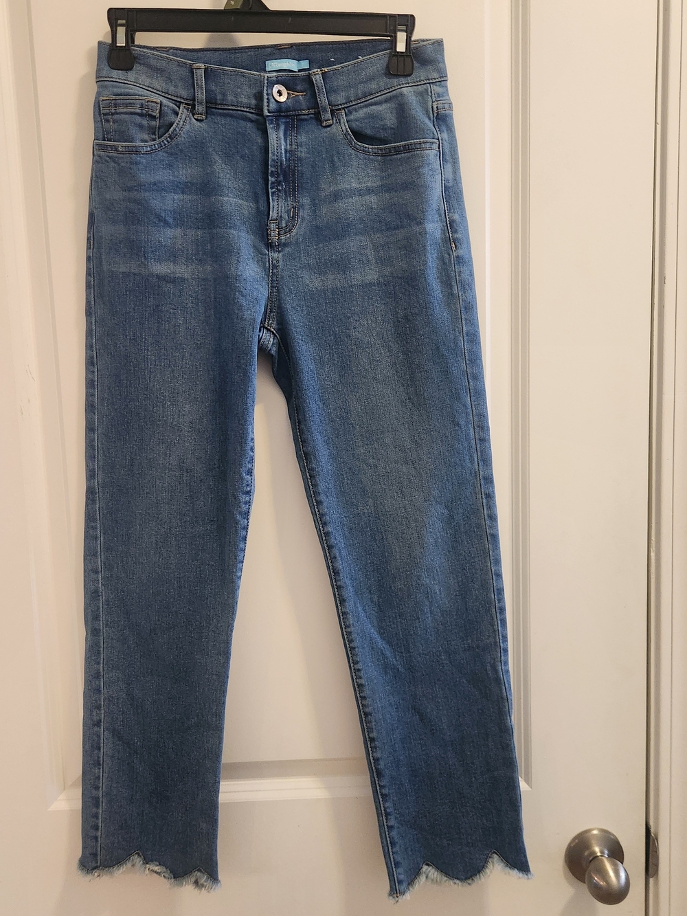 J. McLaughlin Raw Scalloped Hem Pants